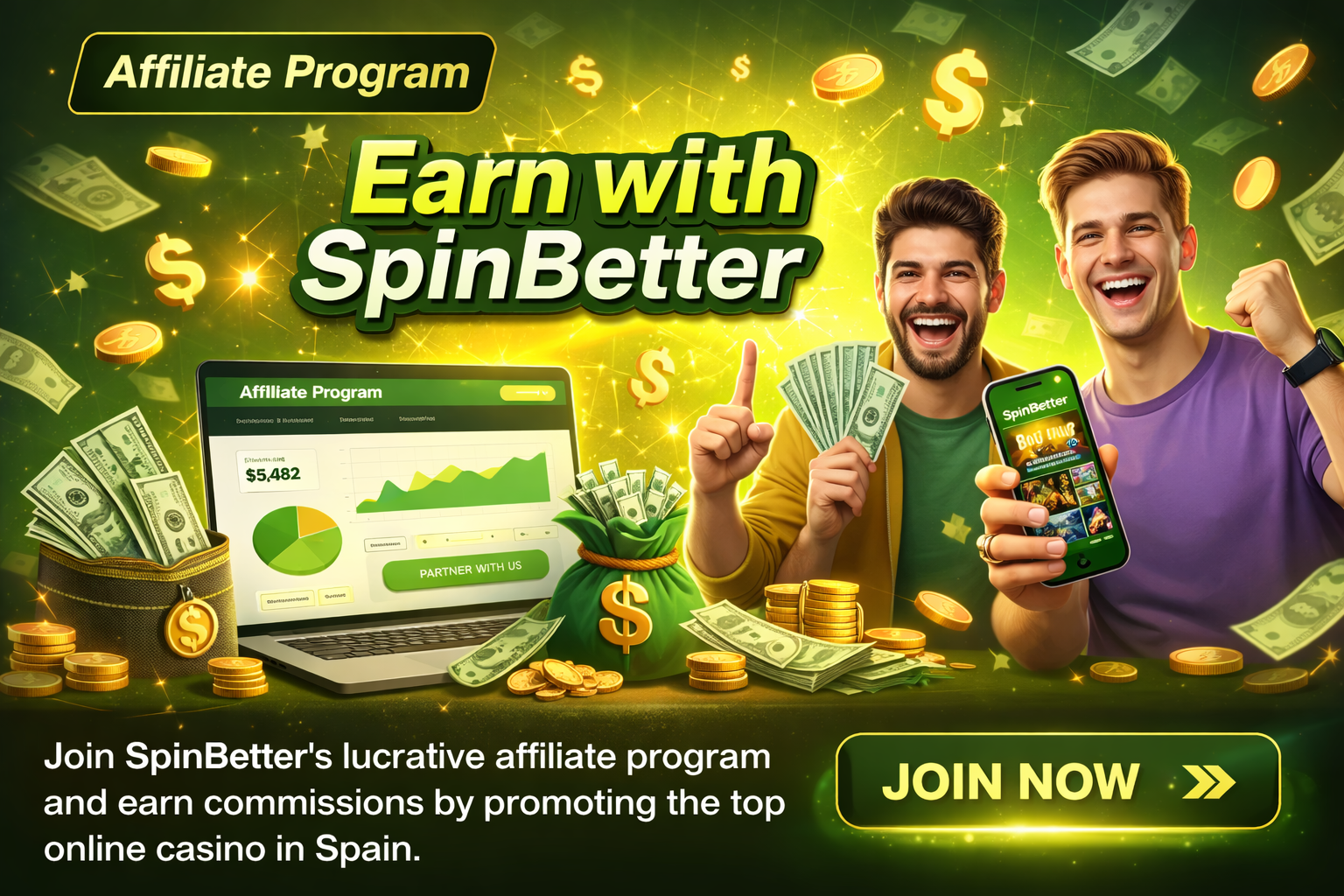 Spinbetter Affiliate Program